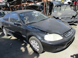 2000 HONDA CIVIC DX BLACK 2DR 1.6L AT A16348